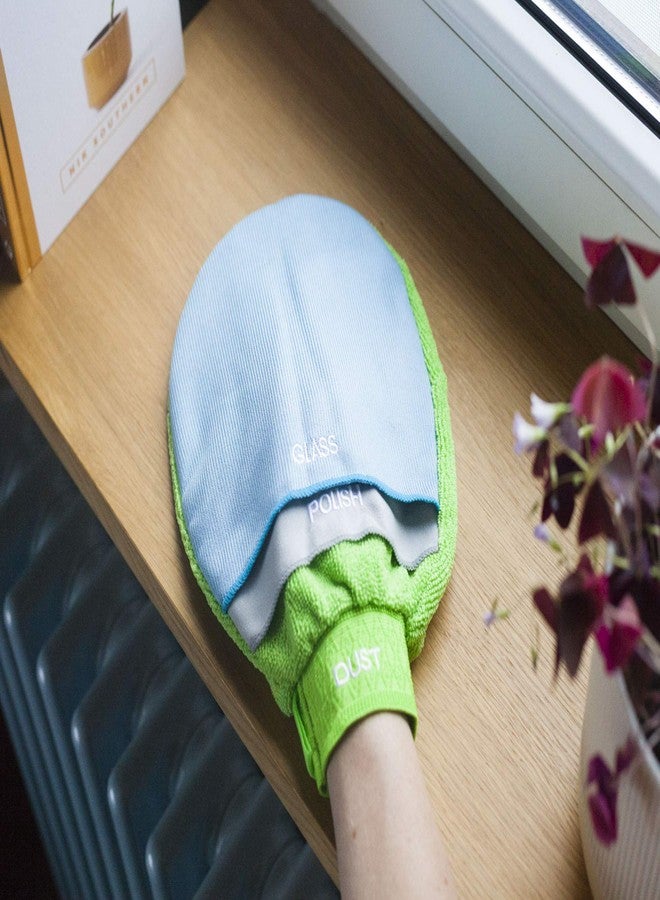 York Household Reusable 3-in-1 Free Size Hand Gloves for Washing, Polishing, and Cleaning - Durable and Versatile Gloves for Various Household Tasks (026310) - Image 2